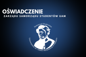 Oświadczenie Zarządu Samorządu Studentów UAM ws. organizacji showroomu marki Shein na terenie kampusu UAM.